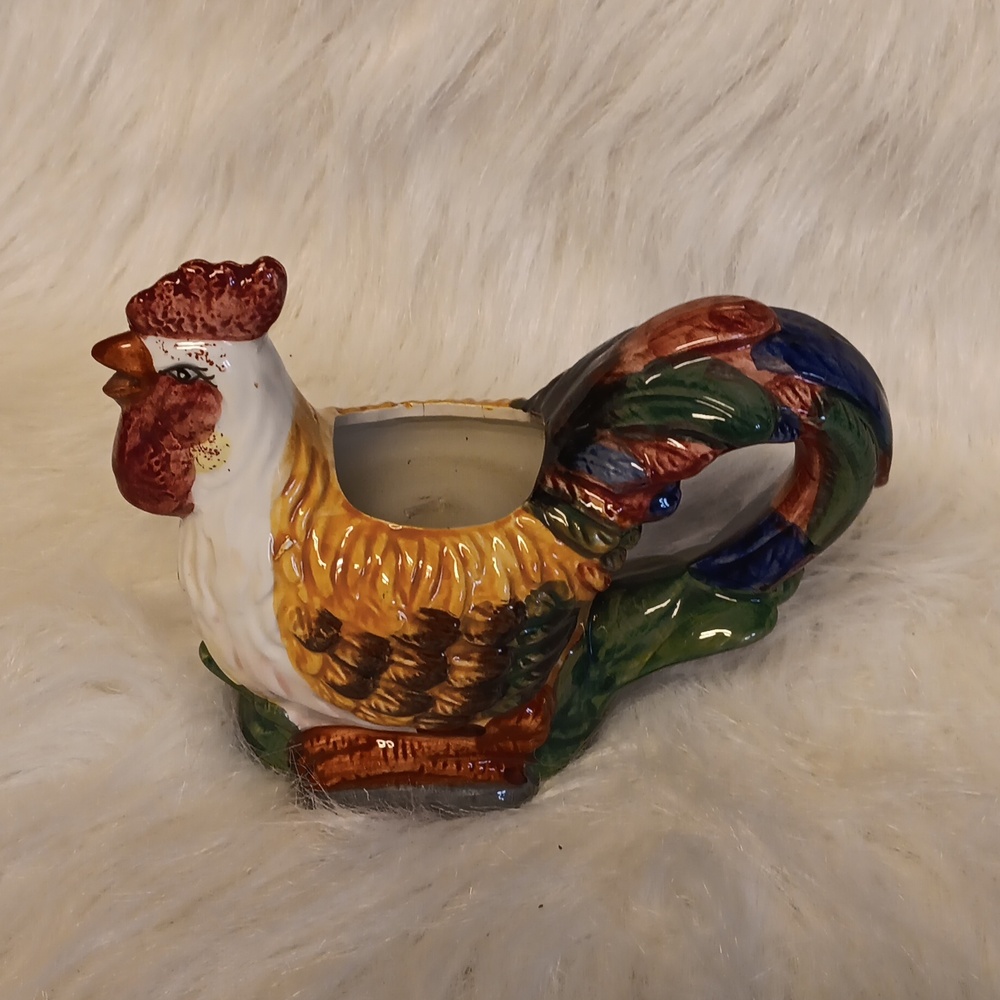 ROOSTER CANDLE HOLDER